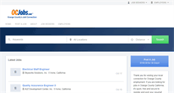 Desktop Screenshot of ocjobs.com